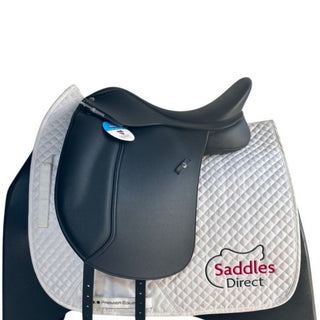 Wintec 500 Dressage Cob/Wide Black 16" ADJ