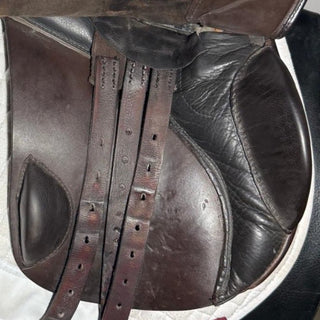Silhouette GP Brown 17" W 8 | Saddles Direct
