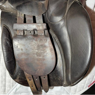 Silhouette GP Brown 17" W 8 | Saddles Direct