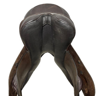 Silhouette Jump Brown 17" W 7 | Saddles Direct