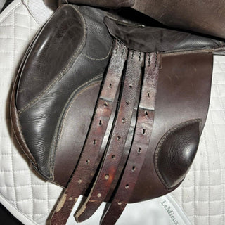 Silhouette Jump Brown 17" W 5 | Saddles Direct