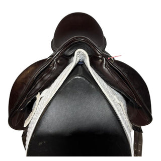 Silhouette Monoflap Dressage Brown 17.5" W 3 | Saddles Direct
