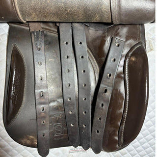 Silhouette Pony WH/Show Brown 16.5" MW 8 | Saddles Direct