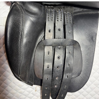 Silhouette Pony Working Hunter/Show Black 16" W 7 | Saddles Direct