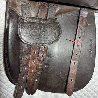 Silhouette Working Hunter/Show Brown 17" XXW 7 | Saddles Direct
