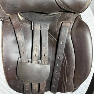 Silhouette Working Hunter/Show Brown 17.5" W 8 | Saddles Direct