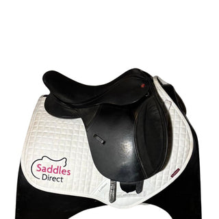 Black Thorowgood MGX Cob GP Black 17" ADJ 2 - Saddles Direct