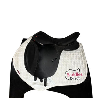 Black Thorowgood MGX Cob GP Black 17" ADJ 1 - Saddles Direct