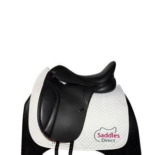 Thorowgood T8 Dressage Black 17" ADJ 1 | Saddles Direct
