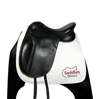 Black Thorowgood T8 Dressage Black 17.5" ADJ 1 - Saddles Direct