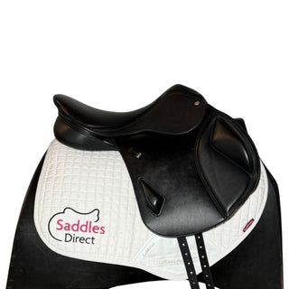 Thorowgood T9 Monoflap Jump MXC Black 17" ADJ 2 | Saddles Direct