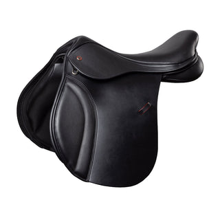 Thorowgood T9 Pony GP Long Leg MLL Black 16.5" ADJ 1 | Saddles Direct