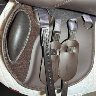 Thorowgood T9 Pony Jump MPJ Brown 16.5" ADJ 7 | Saddles Direct