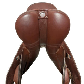 Bates Caprilli Close Contact Jump Brown 17" ADJ