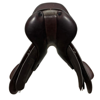 Equipe Rarity Dual Flap Pony Jump Brown 16" +2 W