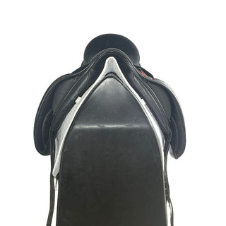 Black Village Saddlery Dressage Black 17.5" W 3 - Saddles Direct