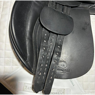 Black Village Saddlery GP GP Black 17" W 5 - Saddles Direct