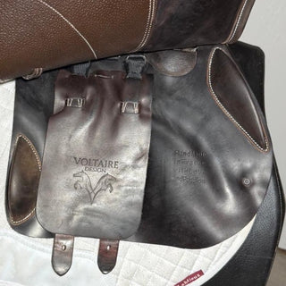 Voltaire Palm Beach Jump Brown 17.5" M 8 | Saddles Direct