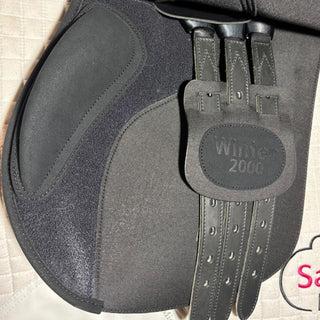 Wintec 2000 High Wither GP Black 17.5" ADJ 7 | Saddles Direct