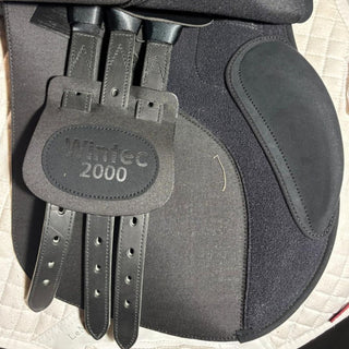 Wintec 2000 High Wither GP Black 17.5" ADJ 8 | Saddles Direct