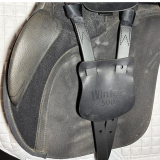 Wintec 500 All Purpose GP Black 17" ADJ 7 | Saddles Direct