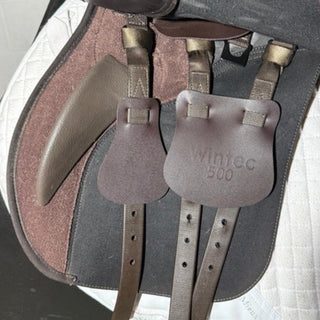 Wintec 500 All Purpose GP Brown 17" ADJ 5 | Saddles Direct
