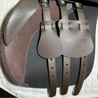 Wintec 500 All Purpose GP Brown 17" ADJ 7 | Saddles Direct