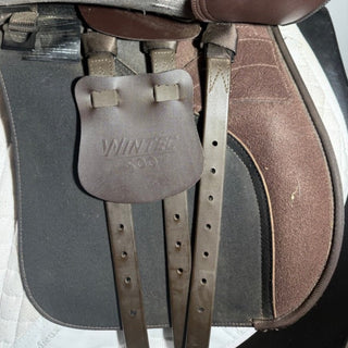Wintec 500 All Purpose GP Brown 17.5" ADJ 8 | Saddles Direct