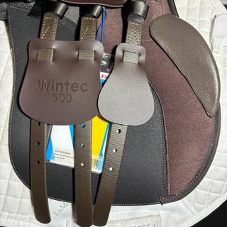 Wintec 500 All Purpose GP Brown 18" ADJ 8 | Saddles Direct