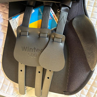 Wintec 500 All Purpose GP Square Cantle Black 17.5" ADJ 6 | Saddles Direct