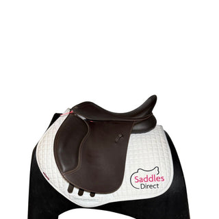 Wintec 500 All Purpose Wide/Cob GP Brown 16.5" ADJ 1 | Saddles Direct
