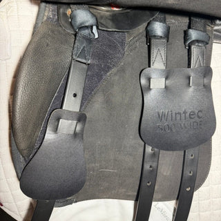 Wintec 500 Cob/Wide All Purpose GP Black 16.5" ADJ 7 | Saddles Direct