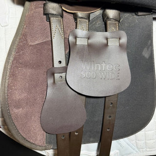 Wintec 500 Cob/Wide GP Brown 16.5" ADJ 7 | Saddles Direct