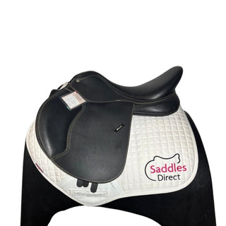 Wintec 500 Jump Black 17" ADJ 1 | Saddles Direct