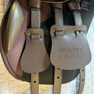 Brown Wintec 500 Pony AP Brown 15" 5 - Saddles Direct