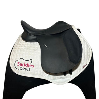 Black Wintec 500 WIDE GP Black 17" ADJ 2 - Saddles Direct