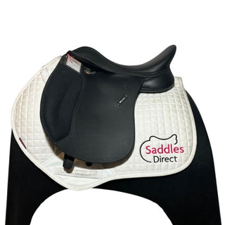 Black Wintec 500 WIDE GP Black 17" ADJ 1 - Saddles Direct