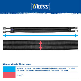 Wintec Miracle Girth Long 3 | Saddles Direct