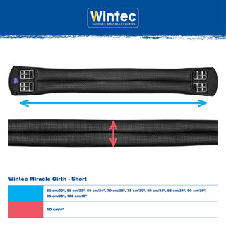 Wintec Miracle Girth Short 3 | Saddles Direct
