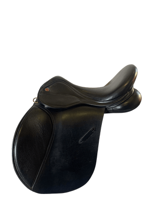 Black Saddle Company Vicenza GP Black 17.5" 1 - Saddles Direct