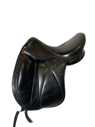 Black Devoucoux Makila 3A Black 17.5" M 1 - Saddles Direct