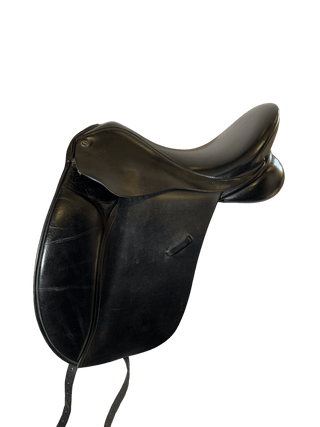 Black Oakfield Dressage (Ideal Jessica) Black 17.5" W 1 - Saddles Direct