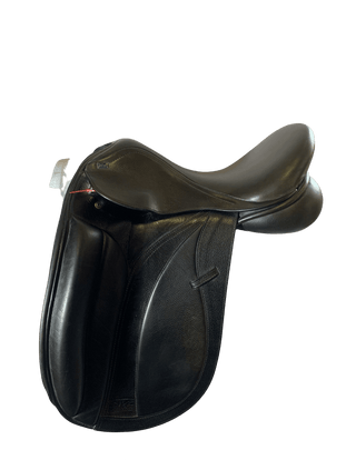 Black Monarch PX Dressage Black 17.5" W 1 - Saddles Direct