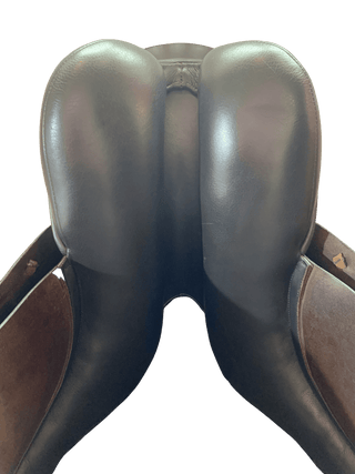 Brown Barnsby Dressage *STAMPED 17.5" MEASURES 18"* Brown 18" W 3 - Saddles Direct