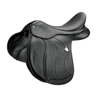 Black Bates All Purpose+ in Luxe Leather 1 - Saddles Direct