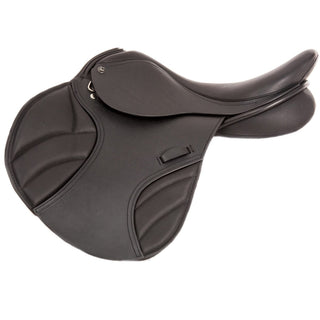 Black Ideal Oryx Twinflap Jump 1 - Saddles Direct