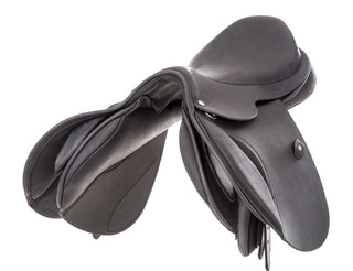 Black Ideal T&T Twinflap Jump 2 - Saddles Direct