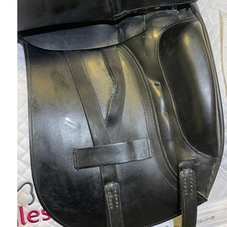 Black Albion Platinum Ultima Dressage Black 17.5" MW 6 - Saddles Direct