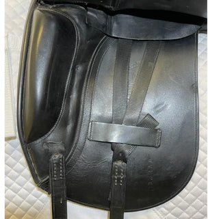 Black Albion Platinum Ultima Dressage Black 17.5" MW 5 - Saddles Direct