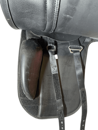 Black Thorowgood T8 Dressage MDM Black 17.5" 3 - Saddles Direct